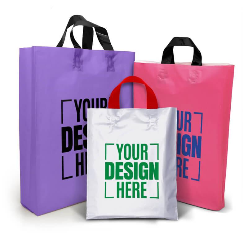 Custom printed industrial plastic bag